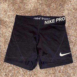 black nike pros